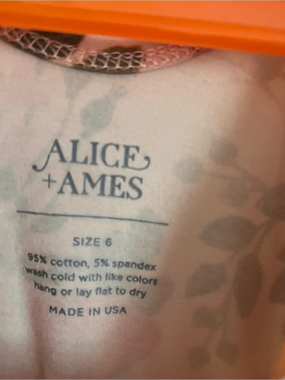 Alice + Ames floral ballet dress
